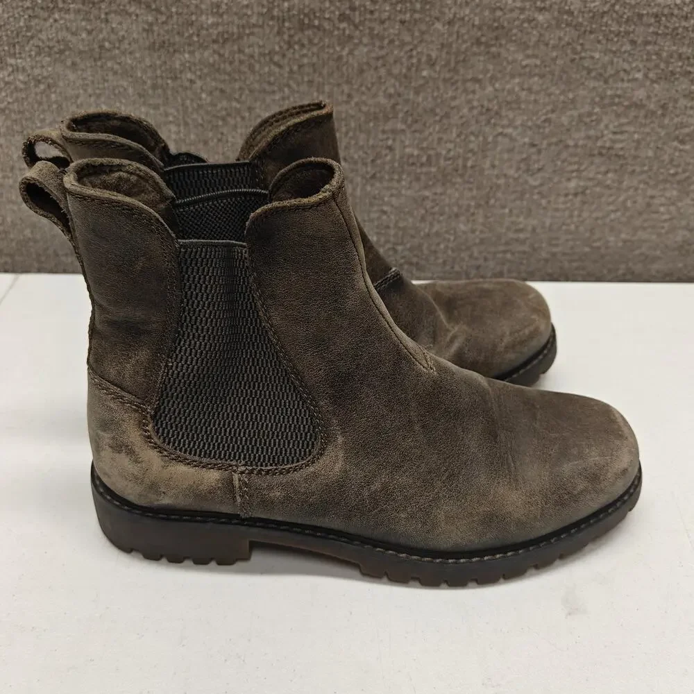 Eastland Ida Chelsea Women's Boot Size 8.5 Rustic Brown Faded